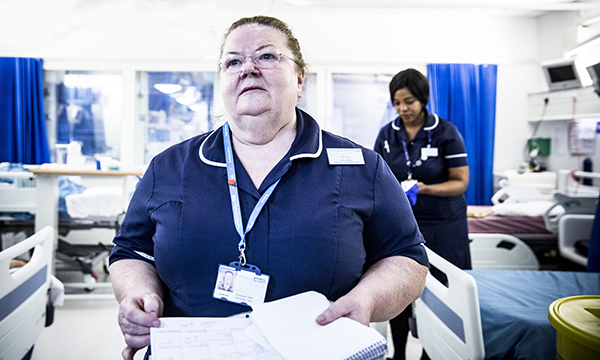Alice Markey works at St Marys Hospital
