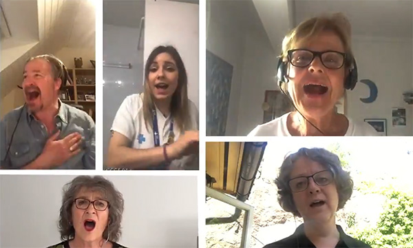 Lockdown recording of I am a nurse