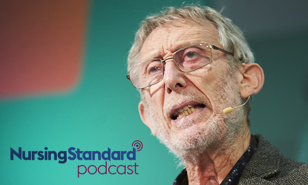 Michael Rosen at the Nursing Live event