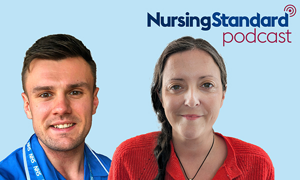 Nursing heroes: Sam Tyler and Kirsty Cartin
