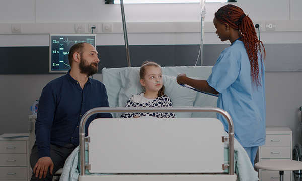 Children’s nursing: it is important it is to discuss a child’s condition with their parents and carers