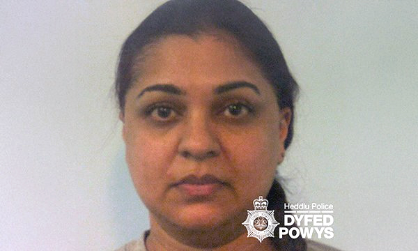 Tanya Nasir was struck off by the NMC in 2025  Picture: Dyfed Powys Police
