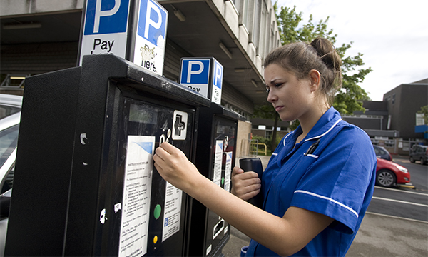 The fees charged for nursing staff to park in their NHS workplace varies Picture: Neil O’Connor 
