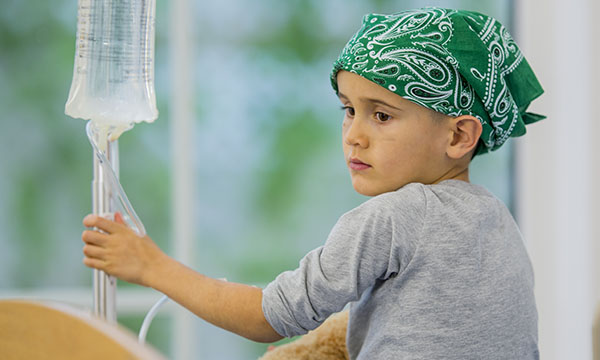 child in hospice 