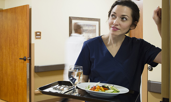 Healthy nurse
