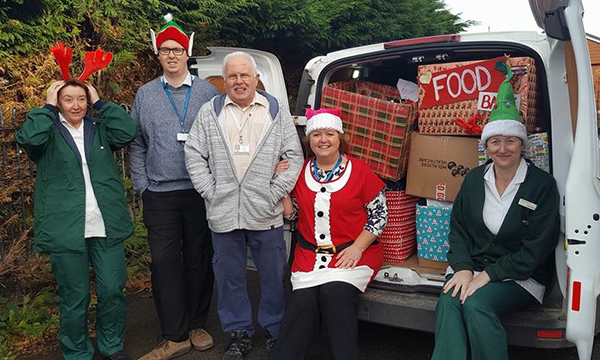 Christmas hampers