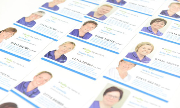 Matron calling card