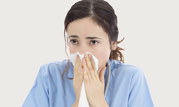 Sick nurse
