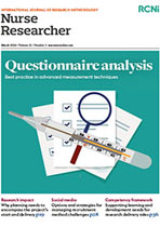 Read a sample edition of Nurse Researcher