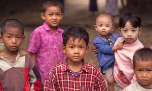 Myanmar children