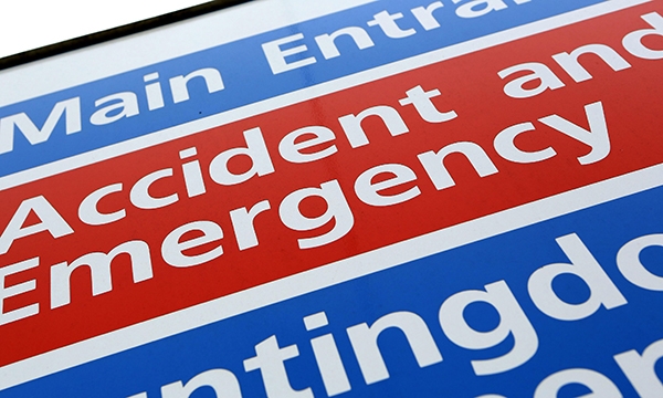 A&E sign