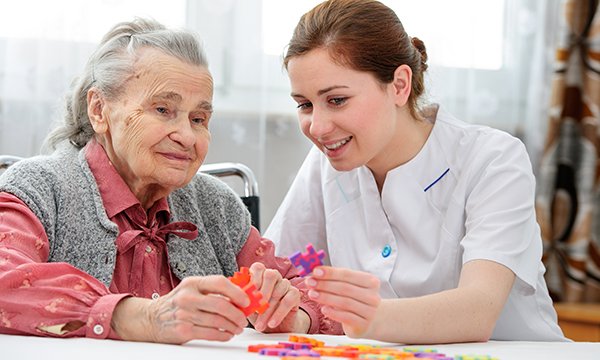 Care provided by skilled and empathetic staff significantly improves the day-to-day quality of life of older people living with dementia 