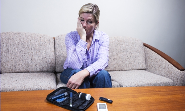 Depressed diabetic