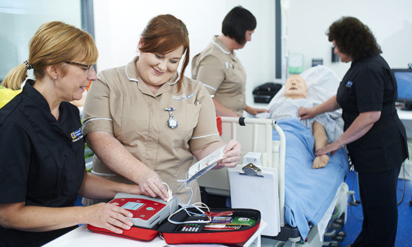 Nursing associates in training