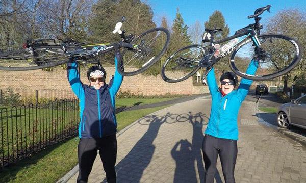 Nurse cyclist