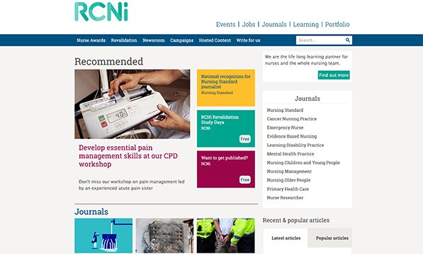 RCNi web page